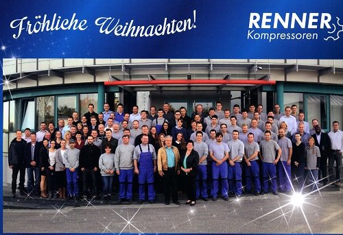 Коллектив компании Реннер поздравляет с Рождеством в 2015 году!